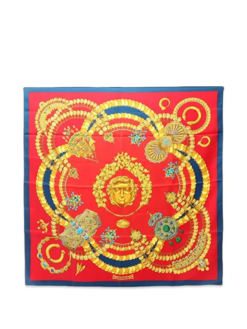 Hermès Pre-Owned 2010s Kosmima scarf Red 1093912