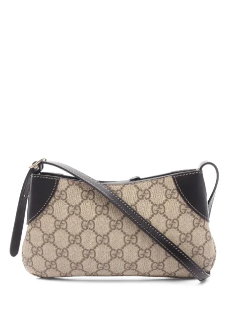 Gucci Pre-Owned 2010s small GG Emblem shoulder bag Neutrals 1096461