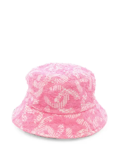 CHANEL Pre-Owned 1986-1988 Coco Mark bucket hat Pink 1092774