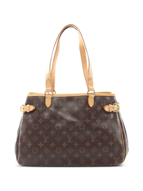 Louis Vuitton Pre-Owned 2007 Batignolles Horizontal Monogram canvas shoulder bag Brown 1096345SD1077