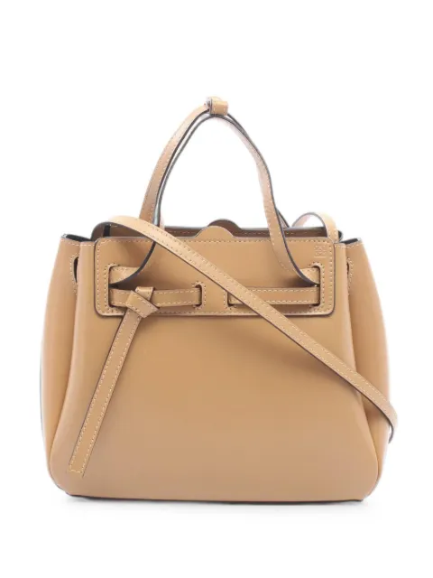 Loewe Pre-Owned 2010s mini Lazo handbag Neutrals 1097131