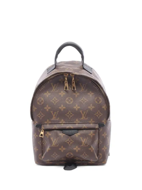 Louis Vuitton Pre-Owned 2019 PM Palm Springs Monogram backpack Brown 1096845FL0199