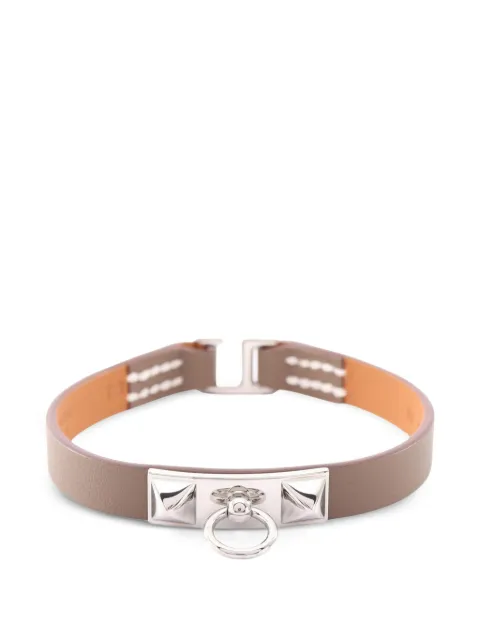 Hermès Pre-Owned Rival mini bracelet Silver 1094499W