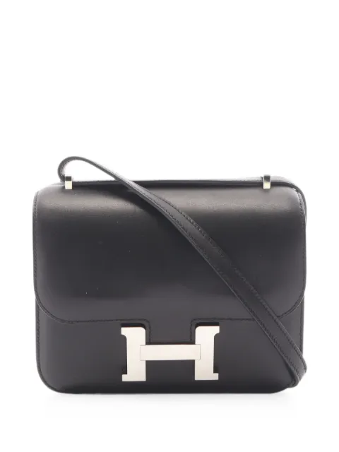 Hermès Pre-Owned 2017 mini Constance 3 cross body bag Black 1096170A