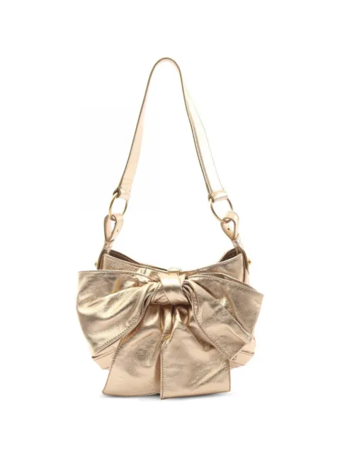 Saint Laurent Pre-Owned 2000s bow shoulder bag Gold 1094940
