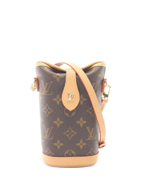 Louis Vuitton Pre-Owned 2021 Fold Me Monogram canvas shoulder bag Brown 1091317