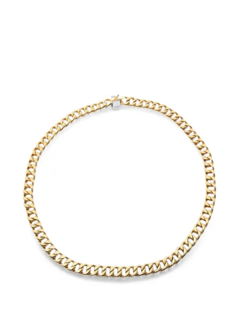 CHANEL Pre-Owned 1986-1988 curb chain belt Gold 1085713