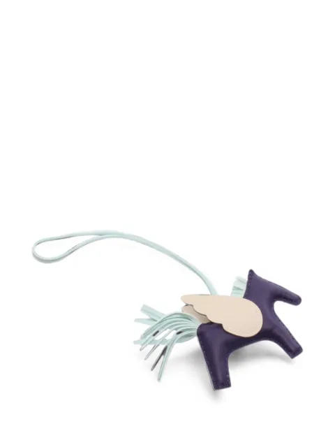 Hermès Pre-Owned Rodeo Pegasus PM bag charm Purple 1096875G
