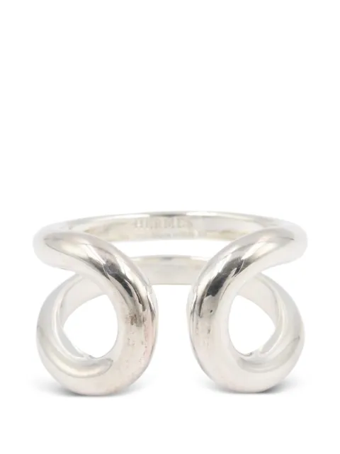 Hermès Pre-Owned 2020s Lima ring Silver 109390925X382551