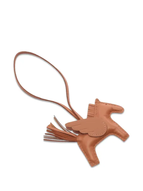 Hermès Pre-Owned 2026 PM Rodeo Pegasus bag charm Brown 1096874G