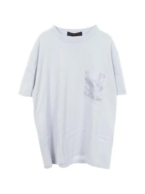 Louis Vuitton Pre-Owned 2010s Monogram-pocket T-shirt Blue 1092013
