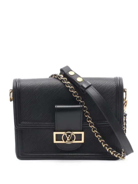Louis Vuitton Pre-Owned 2021 MM Dauphine Epi shoulder bag Black 1095048