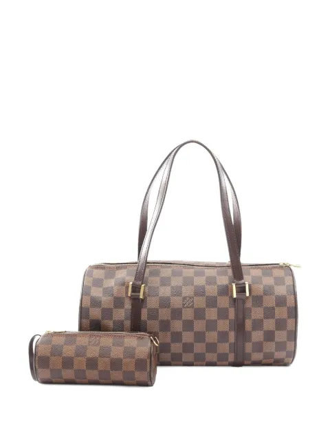 Louis Vuitton Pre-Owned 2005 Papillon 30 Damier Ebene satchel bag Brown 1096801SD0025