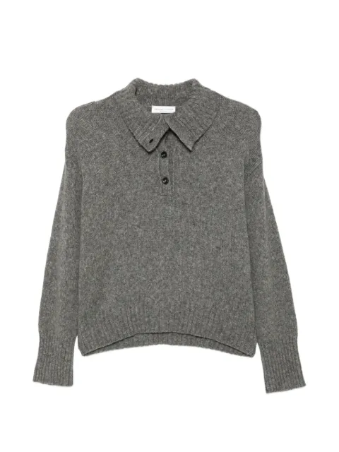 Roberto Collina button-up collar sweater Grey 263FXB36004