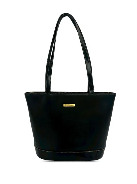 Burberry Pre-Owned 1990-2000 Leather tote bag Black KPZWWBKDA7V17PKQ