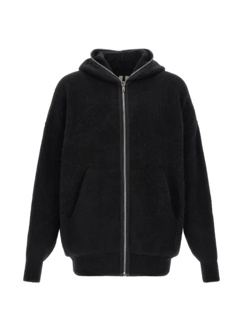 Rick Owens zip-fastening hoodie Black RU02F4687KWP