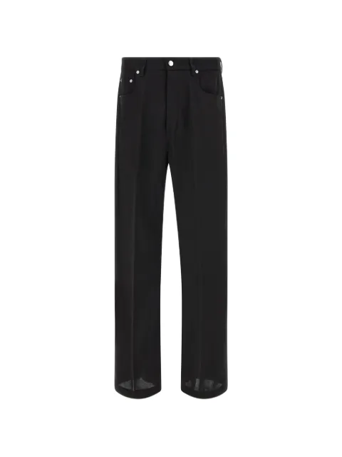 Rick Owens Geth wide-leg jeans Black RU02F4333WT
