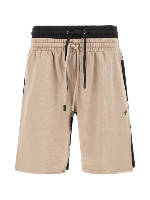 Off-White Spices Arrow Overlap Skate bermuda shorts Neutrals OMCI01CF26FLE00100001001