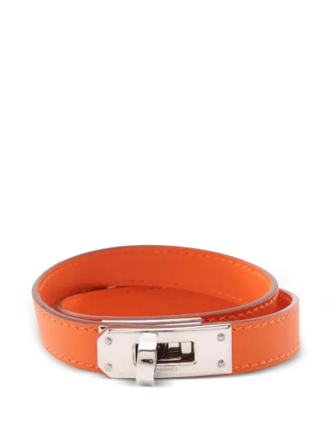 Hermès Pre-Owned 2023 Kelly double-tour bracelet Orange 1094504B