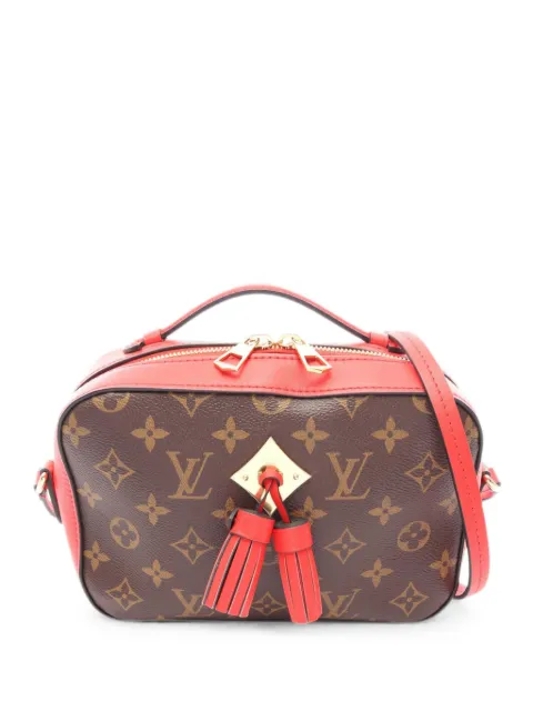 Louis Vuitton Pre-Owned 2018 Saintonge Monogram shoulder bag Red 1096383CA2198
