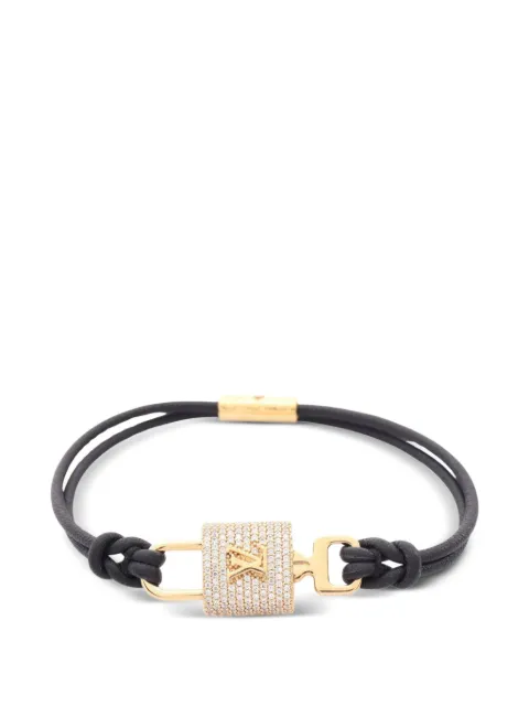 Louis Vuitton Pre-Owned 2023 Padlock bracelet Gold 1094850BC1253