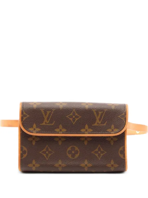 Louis Vuitton Pre-Owned 2001 Pochette Florentine leather belt bag Brown 1094556FL0091