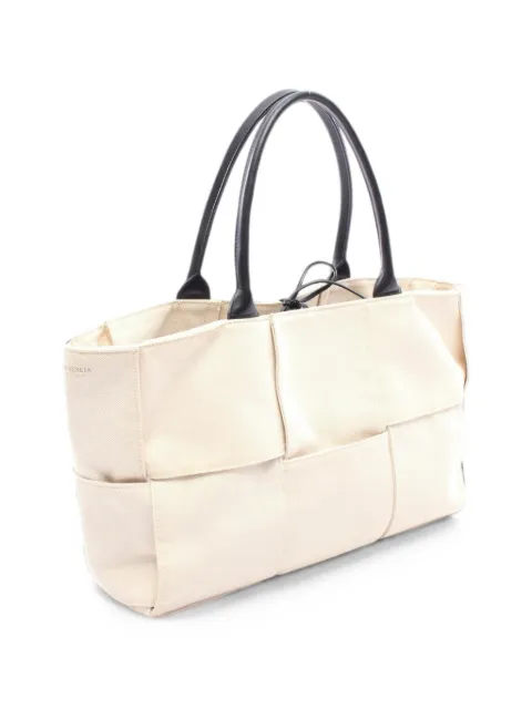 Bottega Veneta Pre-Owned 2000s medium Arco Intrecciato tote bag Neutrals 1095061
