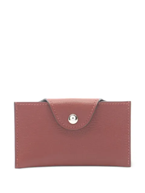 Hermès Pre-Owned 2023 Iliade leather card holder Red 1097170B