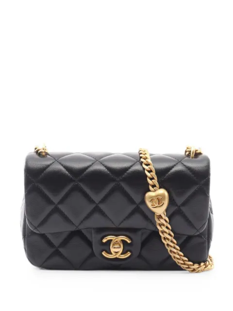 CHANEL Pre-Owned 2021 Matelassé chain shoulder bag Black 1096783H2JUTHNL