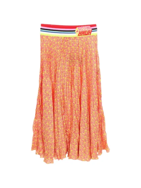 Fendi Pre-Owned 2010s printed skirt Yellow 1092308