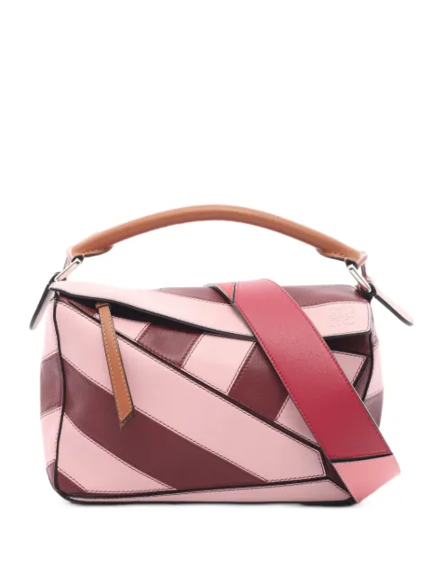 Loewe Pre-Owned 2010s small Puzzle shoulder bag Pink 1094687