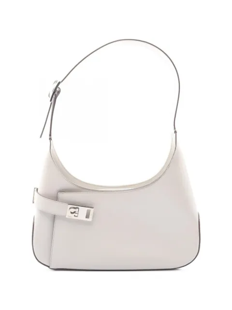 Ferragamo Pre-Owned 2000s Gancini shoulder bag Neutrals 1092865
