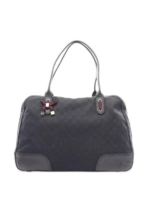 Gucci Pre-Owned 2000s Princy GG Supreme tote bag Blue 1095040