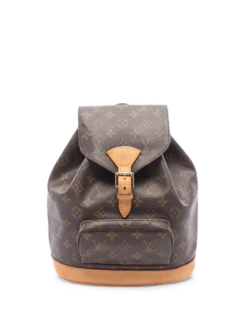 Louis Vuitton Pre-Owned 2001 MM Montsouris Monogram backpack Brown 1094755SP1001