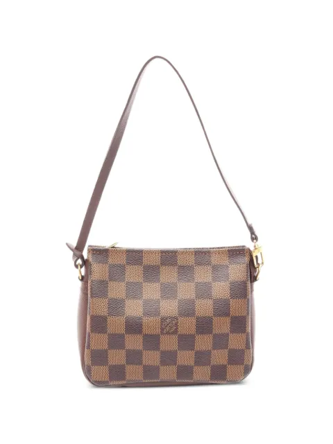 Louis Vuitton Pre-Owned 1991 Damier Ebene Makeup Trousse mini shoulder bag Brown 1096827SP0951
