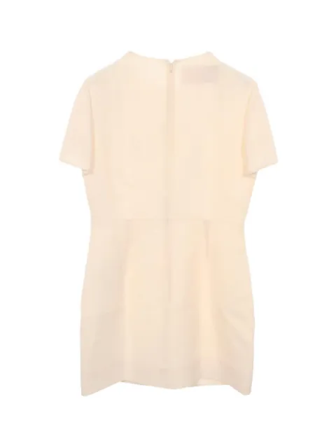Valentino Garavani Pre-Owned 2010s floral-beaded mini dress Neutrals 1094480