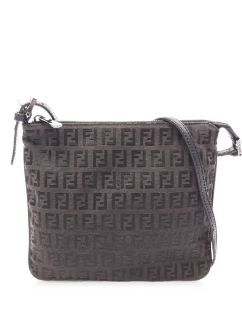 Fendi Pre-Owned 2010s Zucchino shoulder bag Brown 1093605