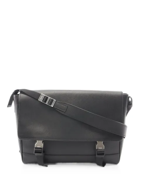 Prada Pre-Owned 2010s Saffiano Travel shoulder bag Black 1097216