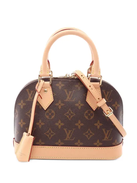 Louis Vuitton Pre-Owned 2021 BB Alma Monogram tote bag Brown 1094577