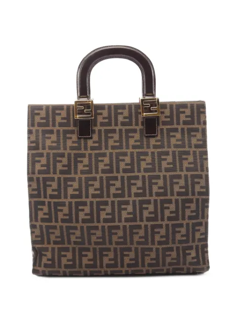 Fendi Pre-Owned 2010s Zucca tote bag Brown 1094980