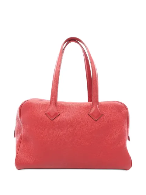 Hermès Pre-Owned 2012 35 Victoria tote bag Red 1094553PINSQUARE