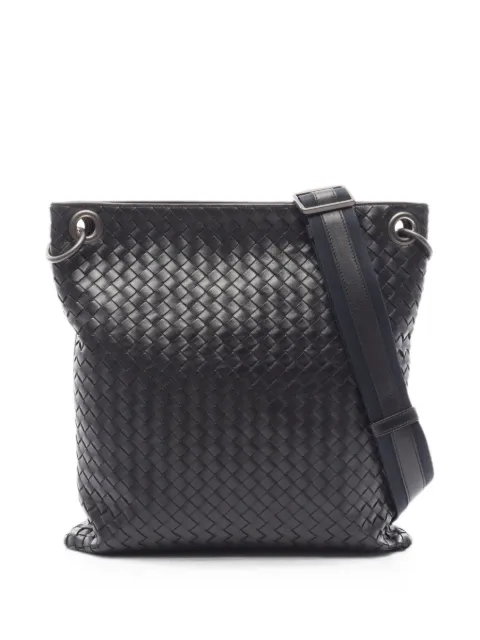 Bottega Veneta Pre-Owned 2010s Intrecciato shoulder bag Black 1094932