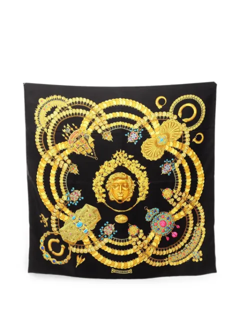 Hermès Pre-Owned 2010s Kosmima scarf Black 1093914