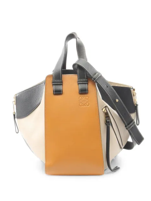 Loewe Pre-Owned 2000s Hammock bucket bag Neutrals 1094751
