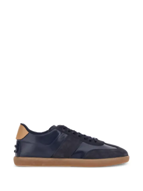 Tod's panelled leather sneakers Blue XXM68C0KP40RZZ