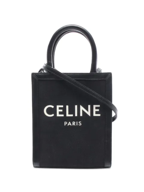 Celine Pre-Owned 2010s mini Vertical Cabas tote bag Black 1095386