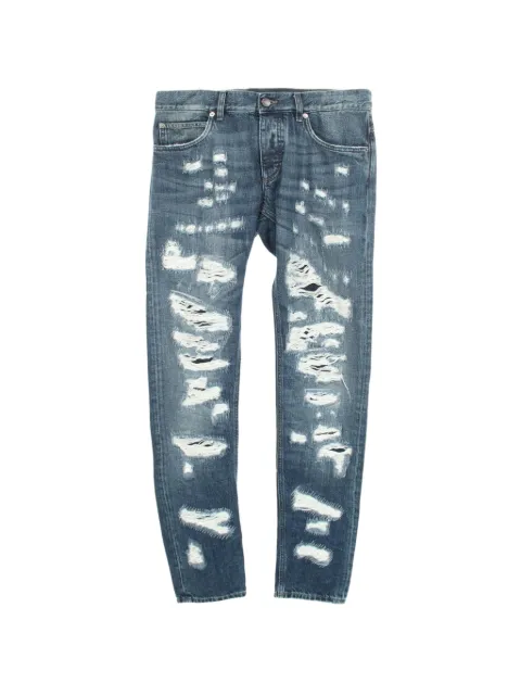 Dolce & Gabbana Pre-Owned 2010s distressed denim jeans Blue 1075032
