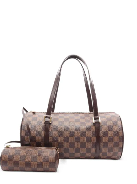 Louis Vuitton Pre-Owned 2005 30 Papillon Damier Ébène holdall bag Brown 1096586MB1005