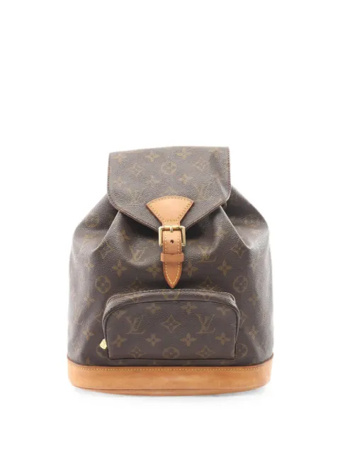 Louis Vuitton Pre-Owned 2000 MM Montsouris backpack Brown 1096471SP0060
