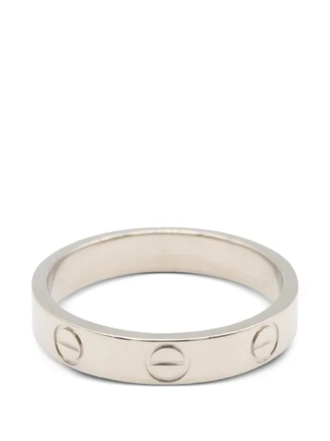 Cartier 2010s Love ring Silver 1095703CO5176